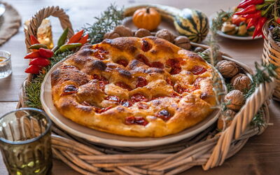 Masseria le Monache: Cibo, Cucina, Primavera, Sala da pranzo, Vista Panoramica