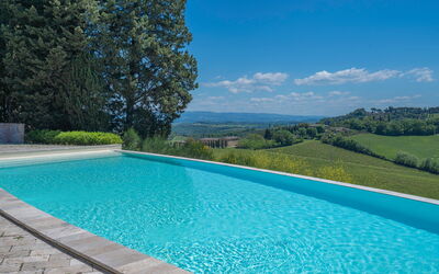 Villa Montecarulli in San Gimignano Private Pool: Automne, bassin, Été, Printemps