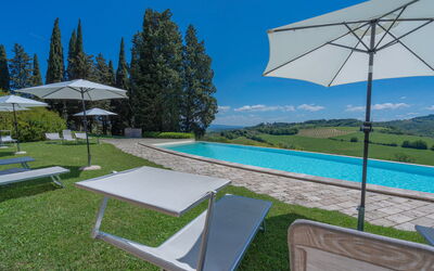 Villa Montecarulli in San Gimignano Private Pool: Automne, bassin, Été, Printemps