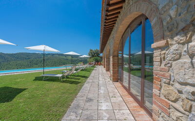 Villa Montecarulli in San Gimignano Private Pool: Automne, bassin, Été, Printemps