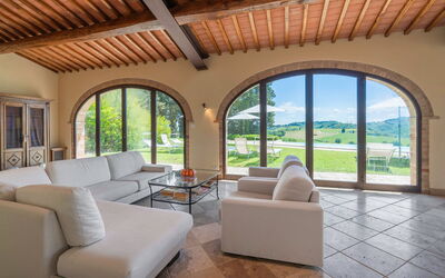 Villa Montecarulli in San Gimignano Private Pool: Automne, Été, Printemps, Salon