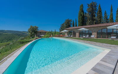 Villa Montecarulli in San Gimignano Private Pool: Automne, bassin, Été, Printemps