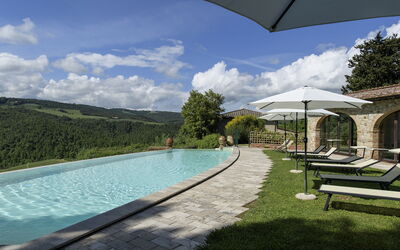Villa Montecarulli in San Gimignano Private Pool: Automne, bassin, Été, Printemps