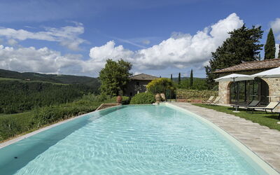 Villa Montecarulli in San Gimignano Private Pool: Automne, bassin, Été, Printemps