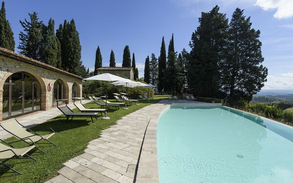 Villa Montecarulli In San Gimignano Private Pool