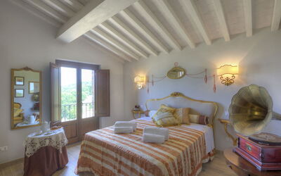 Villa Torresassa: chambre à coucher