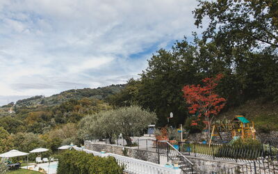 Villa Vernazza: Extérieur, Jardin
