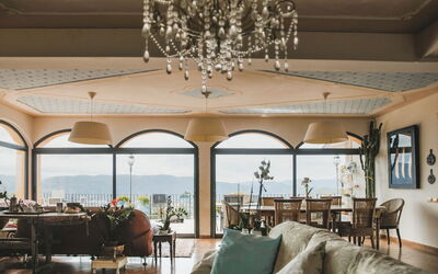 Villa Vernazza: Principale, Salon