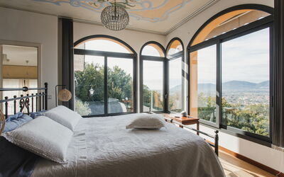 Villa Vernazza: chambre à coucher