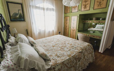 Villa Vernazza: chambre à coucher