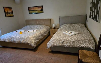 Villa Amelia: chambre à coucher