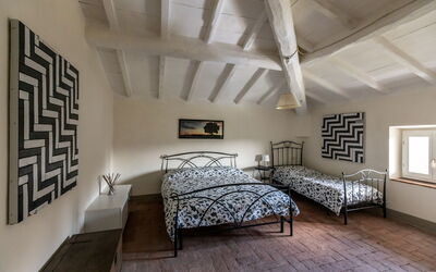 Villa Amelia: chambre à coucher