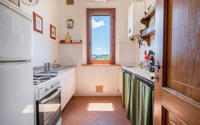 Villa Acquaviva with Pool in Perugia: Autumn, Kitchen, Spring, Summer