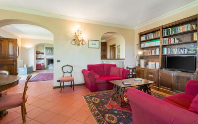 Villa Acquaviva with Pool in Perugia: Autumn, Living Room, Spring, Summer