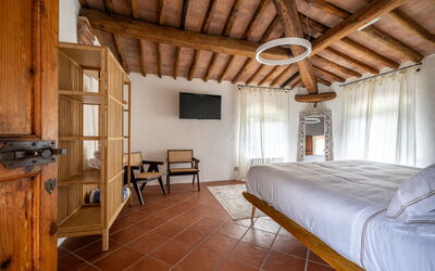 Montaione Country House Amarrante, Pool, Ac: Herfst, Lente, slaapkamer, Zomer