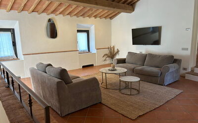 Montaione Country House Amarrante, Pool, Ac: Herfst, Lente, Woonkamer, Zomer