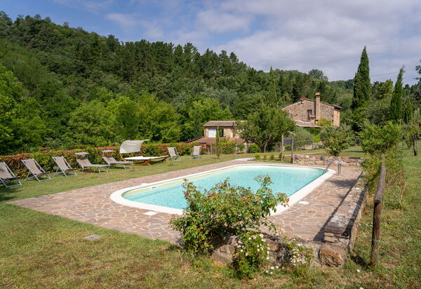 Montaione Country House Amarrante, Pool, Ac: Automne, bassin, Été, Printemps