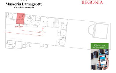 Suite Begonia by Raro Rooms - Masseria Lamagrotte