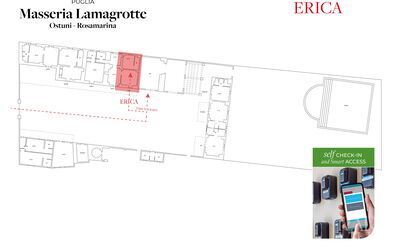 Suite Erica by Raro Rooms - Masseria Lamagrotte