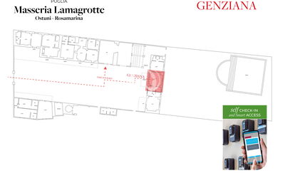 Genziana Romantic con Patio by Raro Rooms - Masseria Lamagrotte