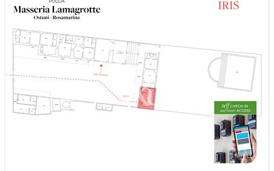 Iris Romantic con Patio by Raro Rooms - Masseria Lamagrotte