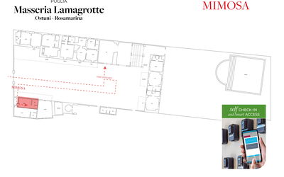 Mimosa Romantic by Raro Rooms - Masseria Lamagrotte