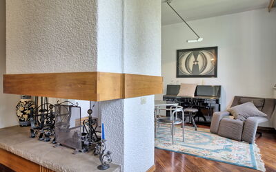 Villa Adriana: Woonkamer