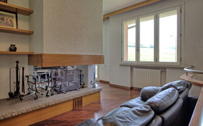 Villa Adriana: Woonkamer