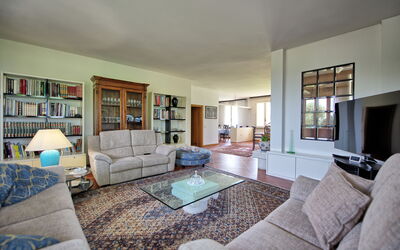 Villa Adriana: Woonkamer