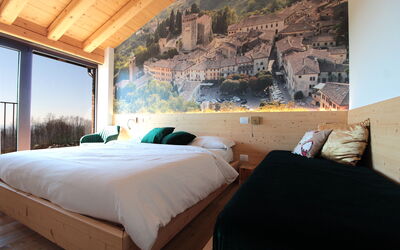 Villa Il Montello: Automne, chambre à coucher, Été, Printemps