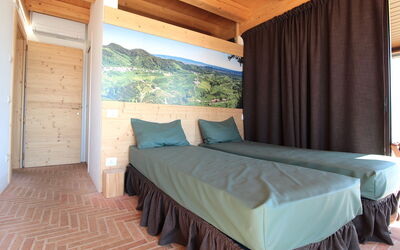 Villa Il Montello: Automne, chambre à coucher, Été, Printemps