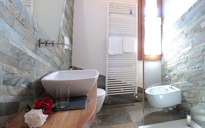 Villa Il Montello: Automne, Été, Printemps, Salle de bain