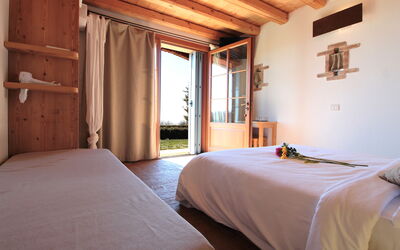 Villa Il Montello: Automne, chambre à coucher, Été, Printemps