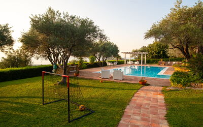 Villa Catritti: Building Exterior, Garden, Outdoor, Pool, Scenic View