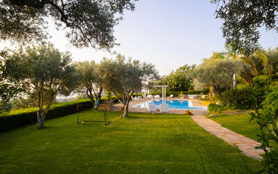 Villa Catritti: Building Exterior, Garden, Outdoor, Pool