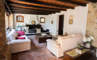 Villa Catritti: Living Room