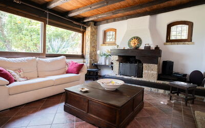 Villa Catritti: Living Room