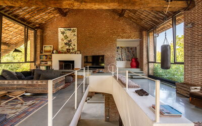 Villa Poggio Zucchino: Automne, Été, Printemps, Salon