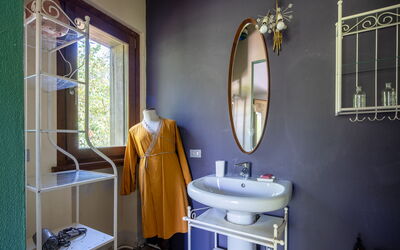 Villa Poggio Zucchino: Automne, Été, Printemps, Salle de bain