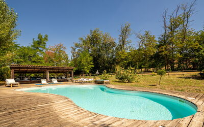 Villa Poggio Zucchino, Pool, Wellness, Piacenza: Automne, bassin, Été, Printemps