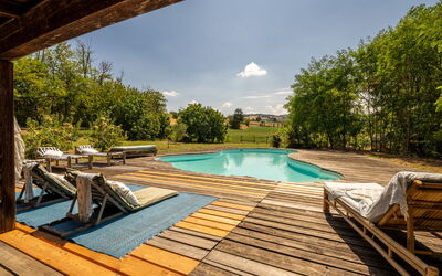 Villa Poggio Zucchino, Pool, Wellness, Piacenza: Automne, bassin, Été, Printemps