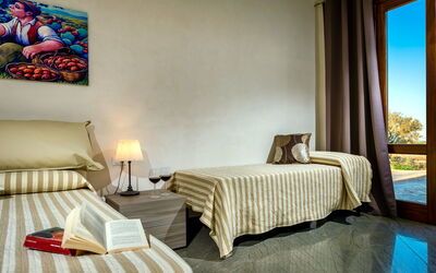 Villa la Musa: chambre à coucher