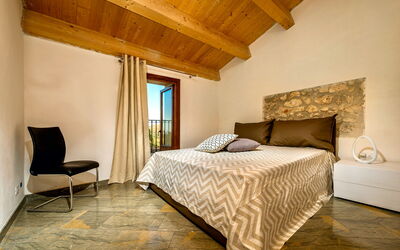 Villa la Musa: chambre à coucher