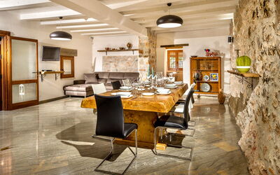 Villa la Musa: Salle à manger, Salon