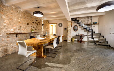 Villa la Musa: Salle à manger, Salon