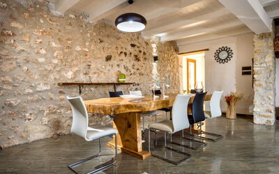 Villa la Musa: Salle à manger, Salon