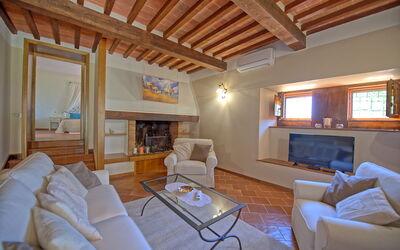 Villa Dorata: Woonkamer