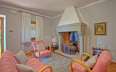 Villa Dorata: Woonkamer