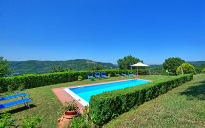 Villa Dorata: Keer bekeken, Tuin, zwembad