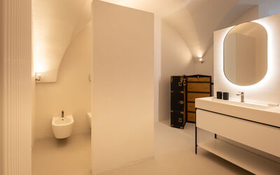 Palazzo Villani Lubelli: Automne, Été, Printemps, Salle de bain
